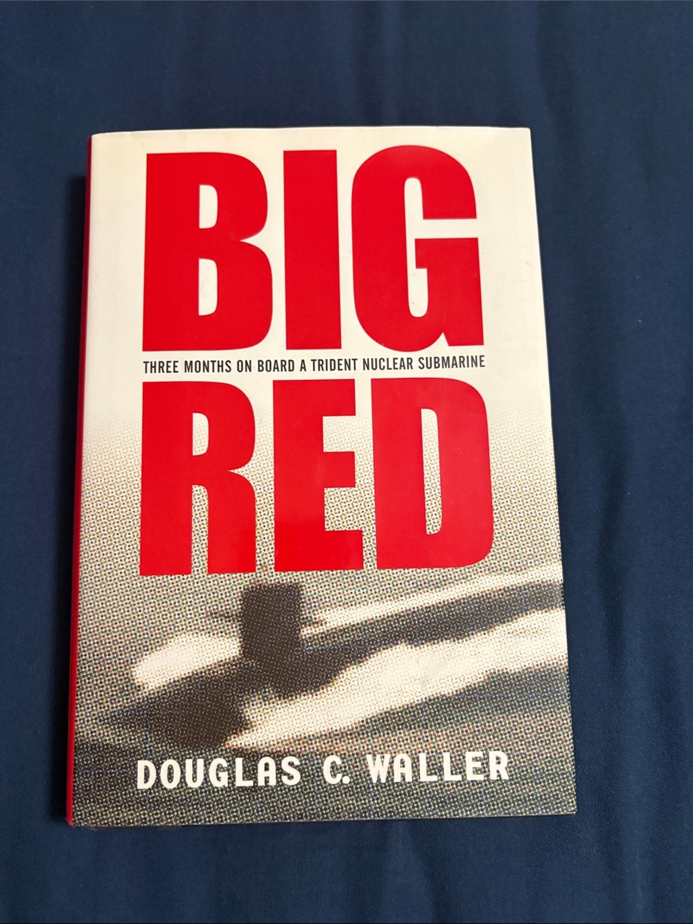 'Big Red' by Douglas C Waller - Red & White